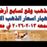 أسعار الذهب اليوم فى مصر عيار 21 سعر الدهب | شاهد اليوم أسعار الذهب اليوم فى مصر عيار 21 | سعر الدهب عيار ٢١ اليوم الجمعه 2026/2/13