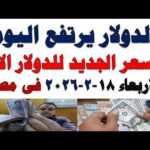 سعر الدولار اليوم | أسعار الدولار اليوم /اسعار الدولار السوق السوداء اليوم في مصر الأربعاء 2026/2/18