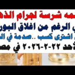 أسعار الذهب اليوم فى مصر عيار 21 سعر الدهب | شاهد اليوم أسعار الذهب اليوم فى مصر عيار 21 | سعر الدهب عيار ٢١ اليوم الأحد 2026/2/22
