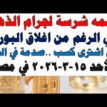 أسعار الذهب اليوم فى مصر عيار 21 سعر الدهب | شاهد اليوم أسعار الذهب اليوم فى مصر عيار 21 | سعر الدهب عيار ٢١ اليوم الأحد 2026/3/15