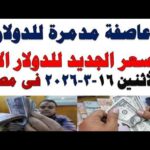 سعر الدولار اليوم أسعار الدولار اليوم اسعار الدولار السوق | مشاهدة كاملة سعر الدولار اليوم | أسعار الدولار اليوم /اسعار الدولار السوق السوداء اليوم في مصر الأثنين 2026/3/16