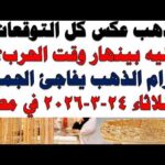 أسعار الذهب اليوم فى مصر عيار 21 سعر الدهب | شاهد اليوم أسعار الذهب اليوم فى مصر عيار 21 | سعر الدهب عيار ٢١ اليوم الثلاثاء 2026/3/24