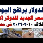 سعر الدولار اليوم | أسعار الدولار اليوم /اسعار الدولار السوق السوداء اليوم في مصر الثلاثاء 2026/3/11