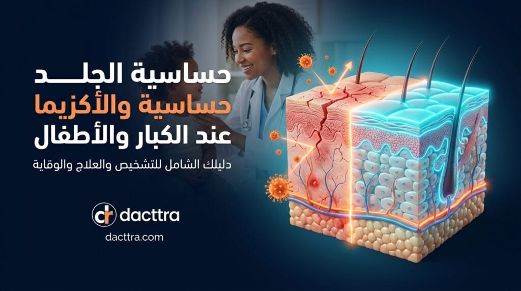 حساسية الجلد والأكزيما عند الكبار والأطفال: نصائح وقائية وخيارات علاجية متقدمة